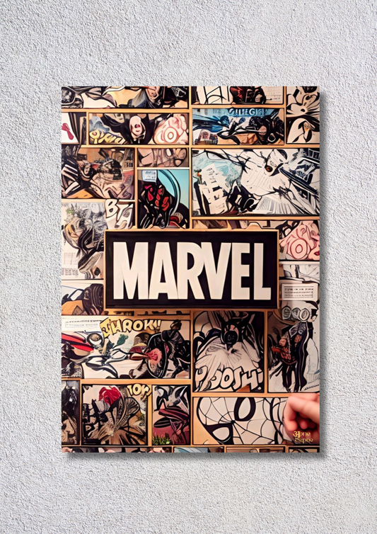 Marvel Collage – // poster // A4 and A3