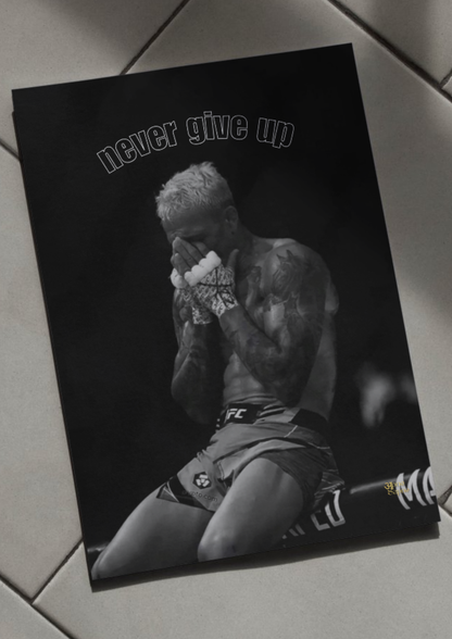 Never Give Up // posters // a4 and a3