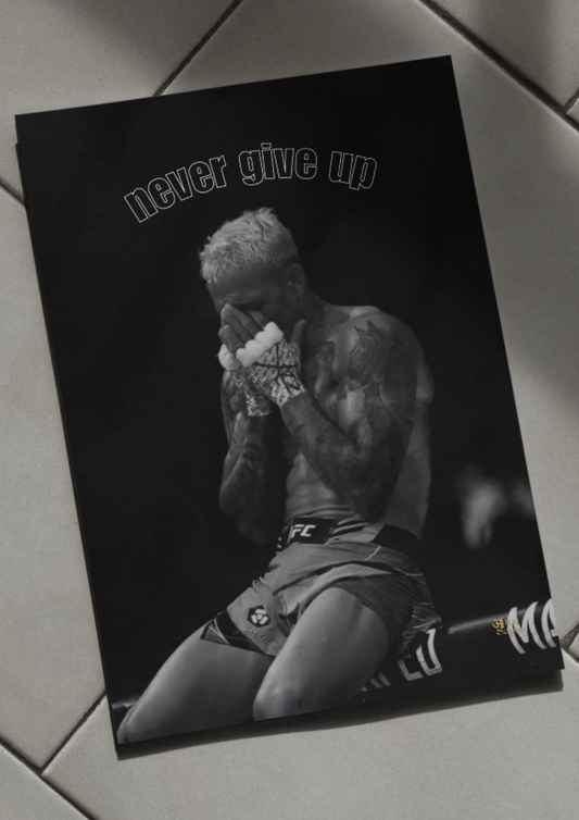 Never Give Up // posters // a4 and a3