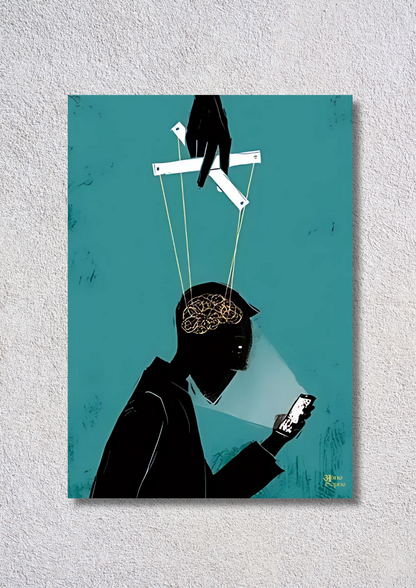 Dark Minimal Art – // poster // A4 and A3