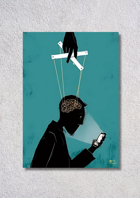 Dark Minimal Art – // poster // A4 and A3