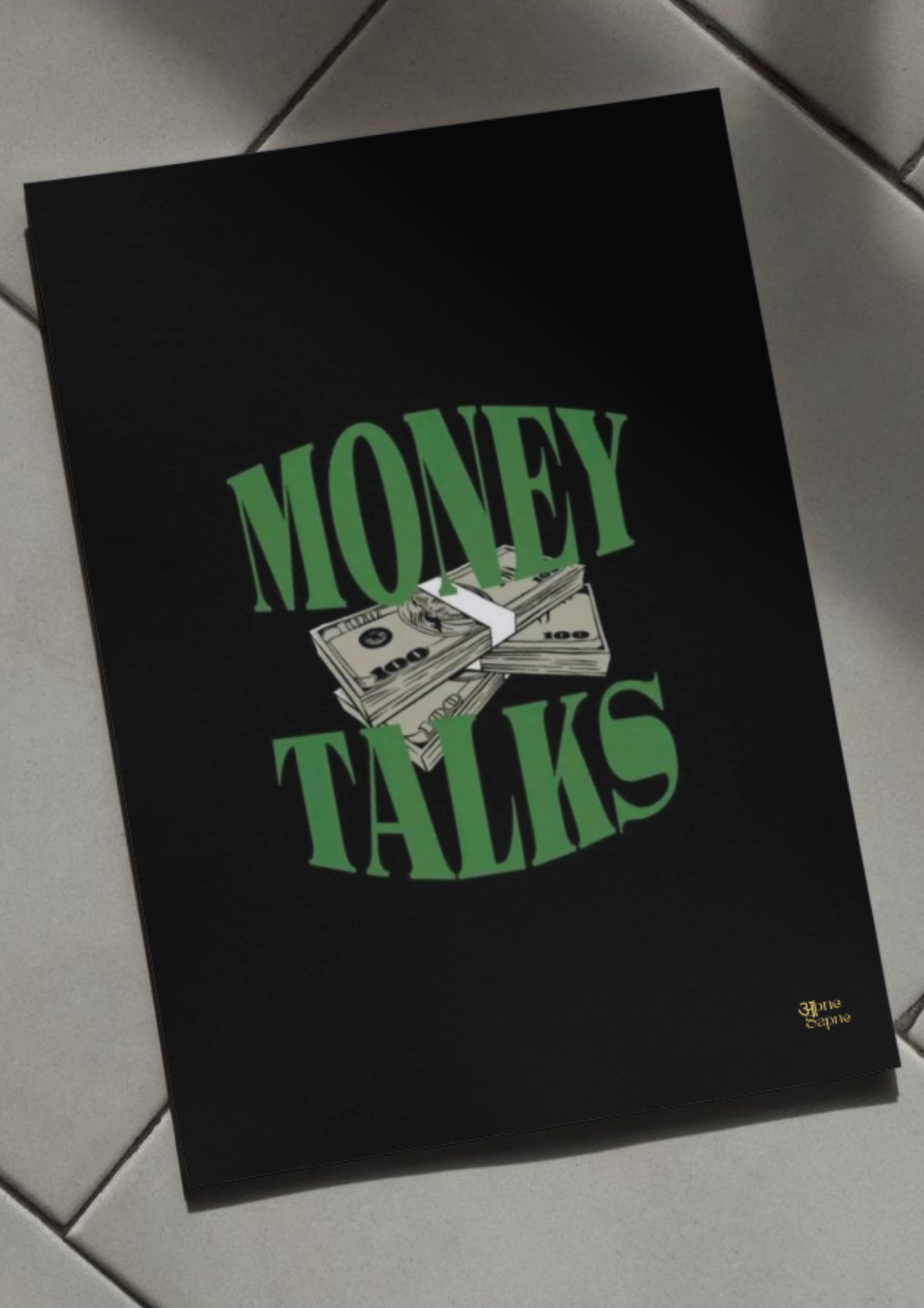 Money Speaks // poster // a4 and a3