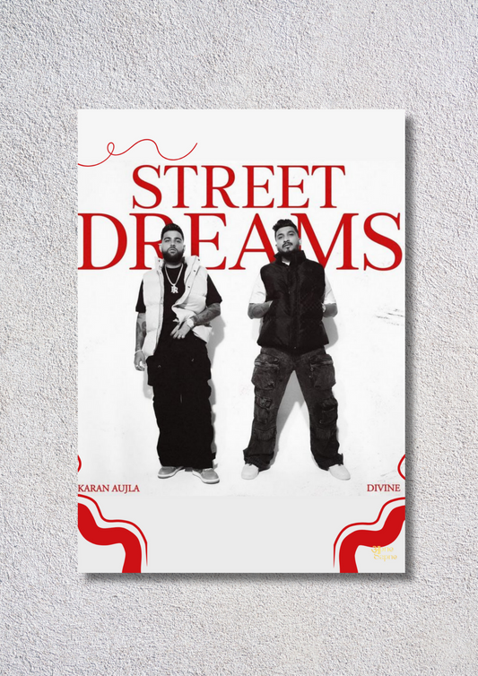 Street Dreams Wall // poster // a4 and a3
