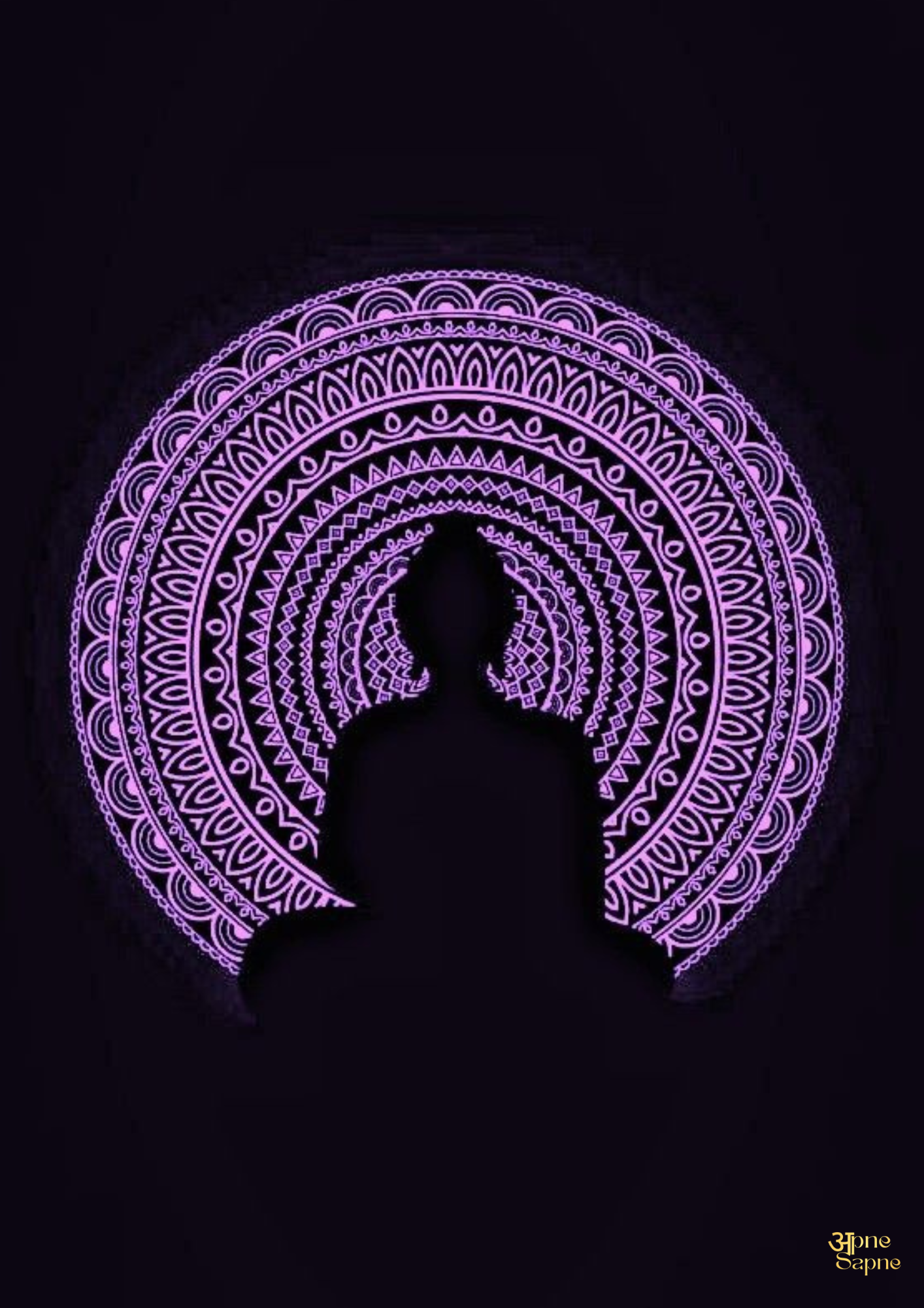 Buddha Aura // Poster // A4 and A3