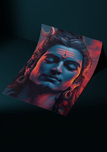Lord Mahadev // poster // a4 and a3