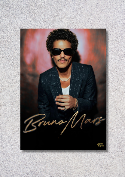 Bruno Mars // poster // a4 and a3
