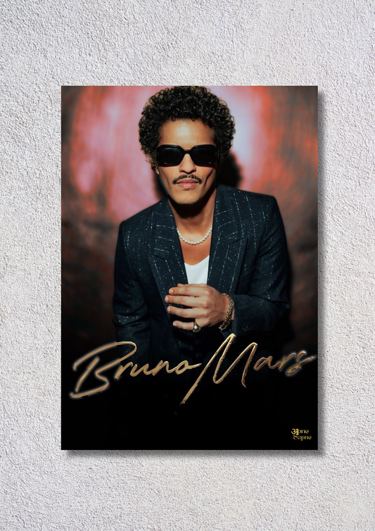 Bruno Mars // poster // a4 and a3