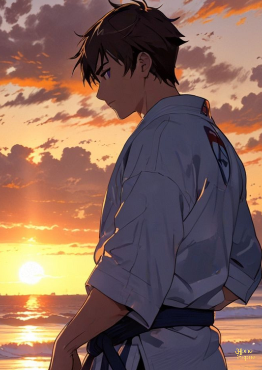 Sunset Samurai // Poster // A4 and A3