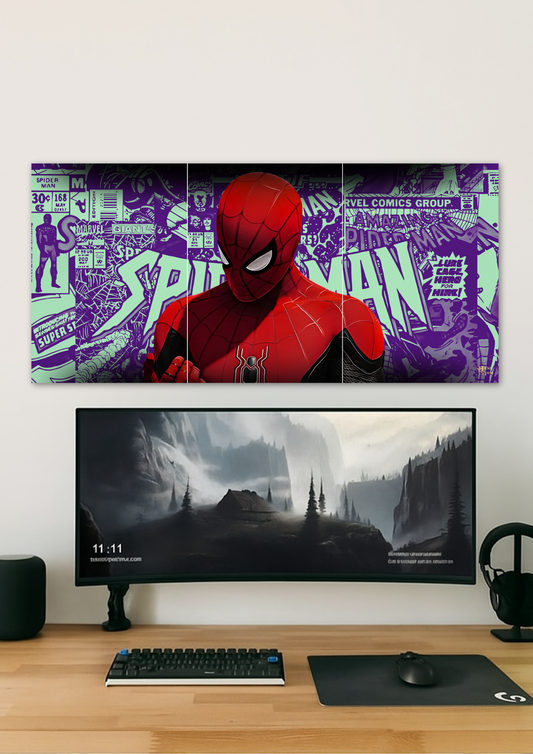 Spider-Man // split poster // a4 and a3