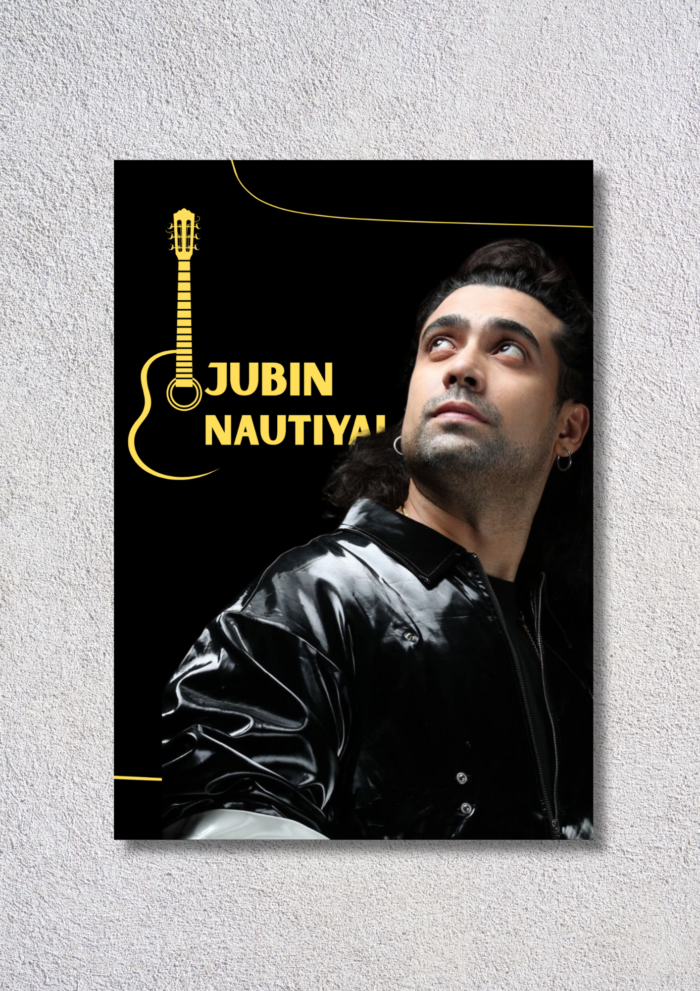 Jubin Nautiyal  // poster // a4 and a3