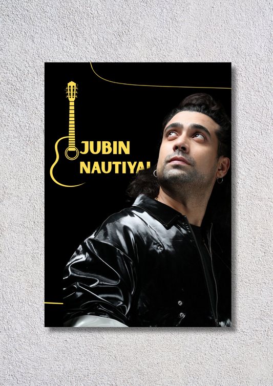 Jubin Nautiyal  // poster // a4 and a3