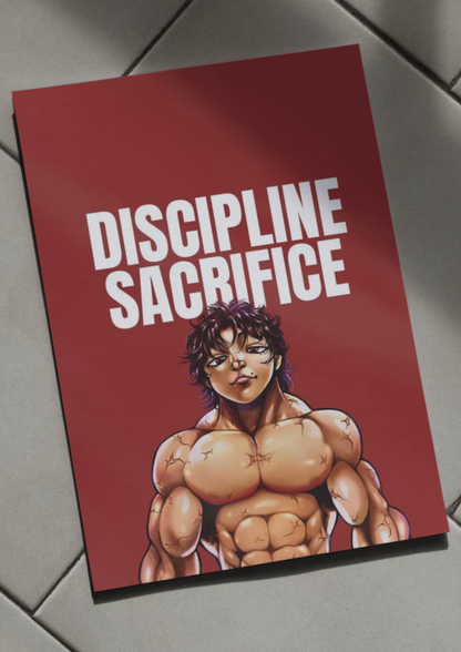 Discipline Sacrifice // posters // a4 and a3