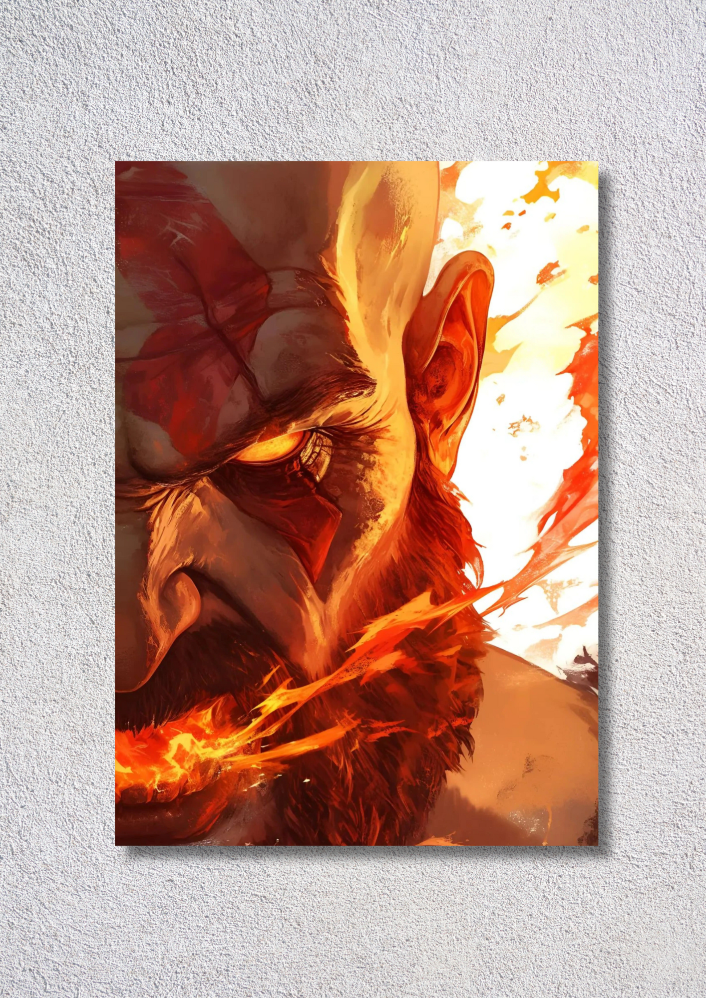 God Of War // poster // a4 and a3