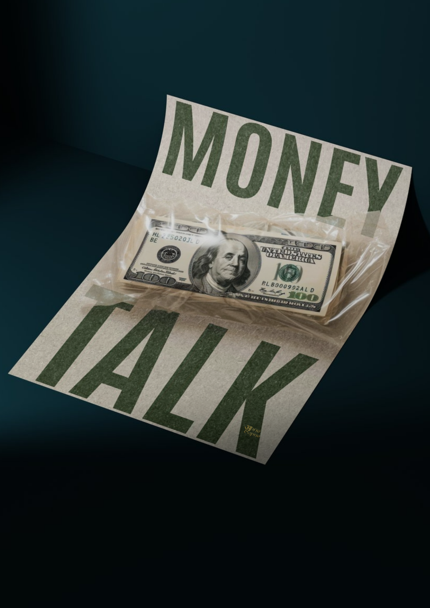 Money Talk // poster // a4 and a3