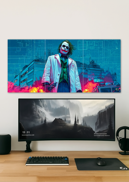 Joker Attitude // Split Poster // A4 and A3