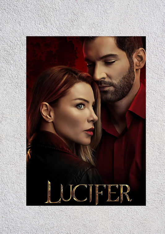 Lucifer // poster // a4 and a3
