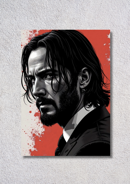 John Wick // poster // a4 and a3