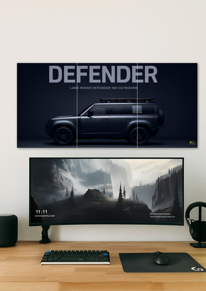 Defender Car // poster // a4 and a3