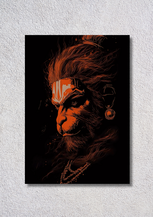 Lord Hanuman // poster // a4 and a3