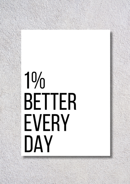 Everyday Better // poster // a4 and a3