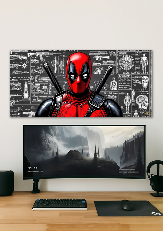 Spider-Man Wall Crawl // Split Poster // A4 and A3