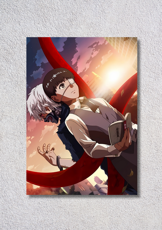 Anime Sunset // poster // a4 and a3