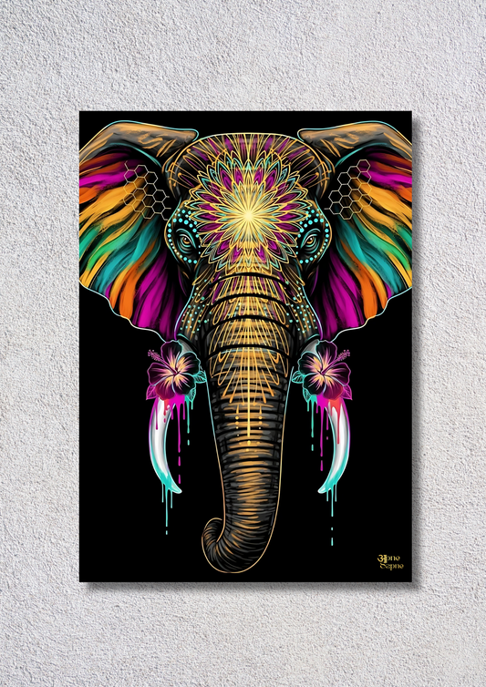 Unique Elephant // poster // a4 and a3
