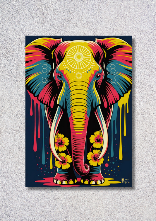 Unique Elephant // poster // a4 and a3