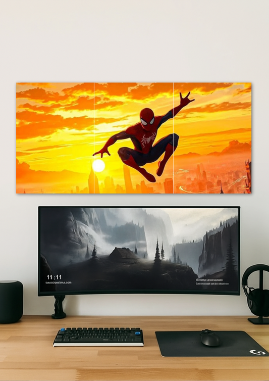 Spider Man // Split poster // a4 and a3