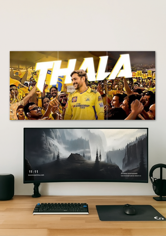Thala For Reason // split poster // a4 and a3