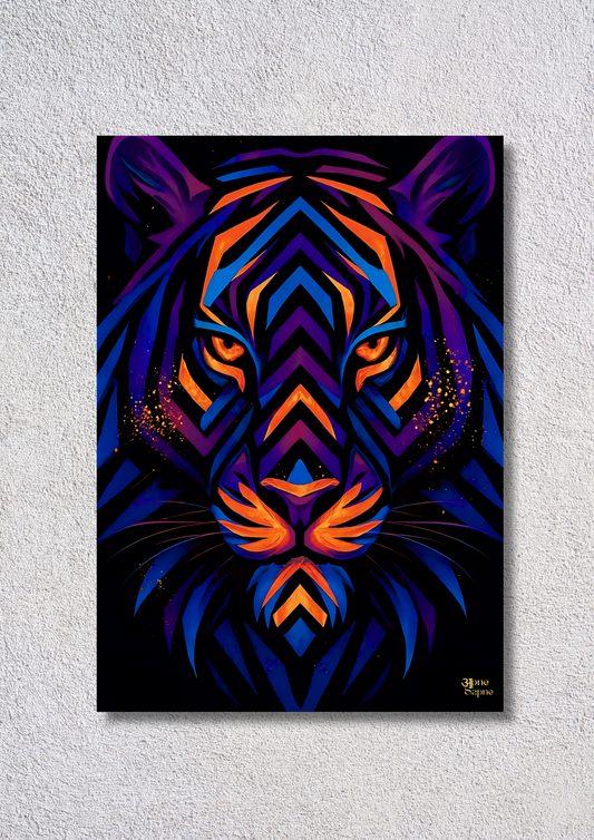 Tiger illustration #5 // poster // a4 and a3