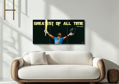 Greatest Of All Time // split poster // a4 and a3