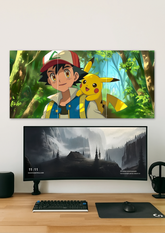 Pokemon // split poster // a4 and a3
