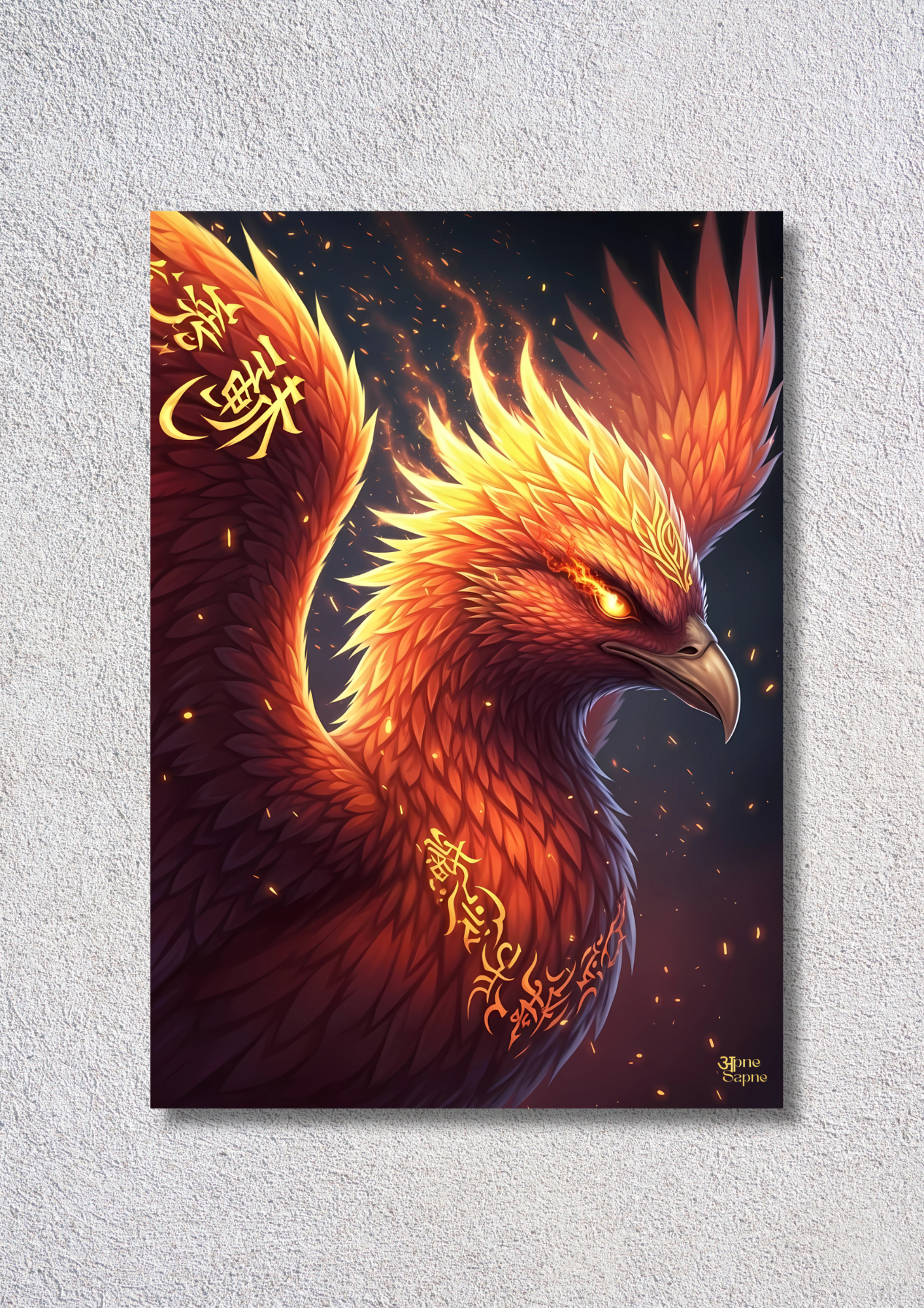 Devil Eagle // poster // a4 and a3