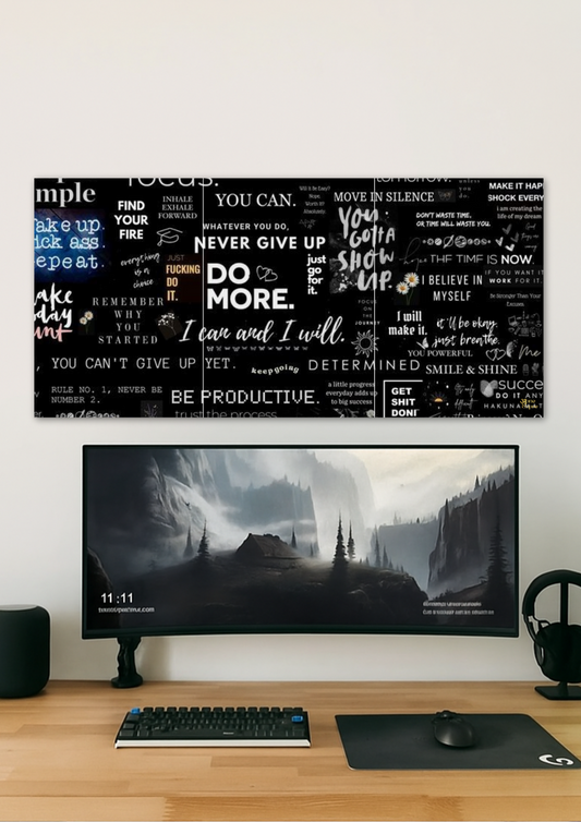Do More // Split Poster // A4 & A3