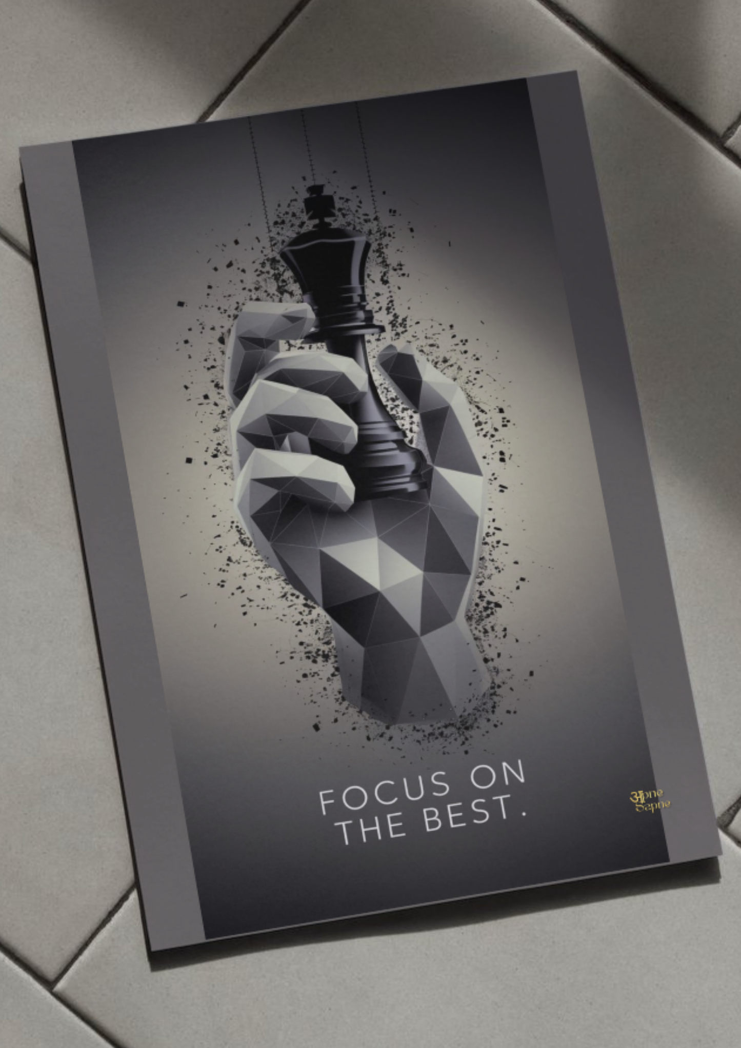 Focus on the best // poster // a4 and a3