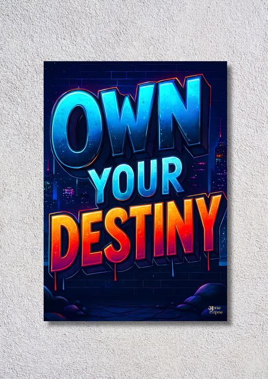 Your Destiny // poster // a4 and a3