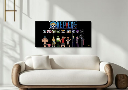 One Piece Crew // Split Poster // A4 & A3