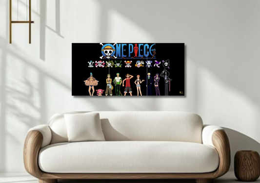 One Piece Crew // Split Poster // A4 & A3