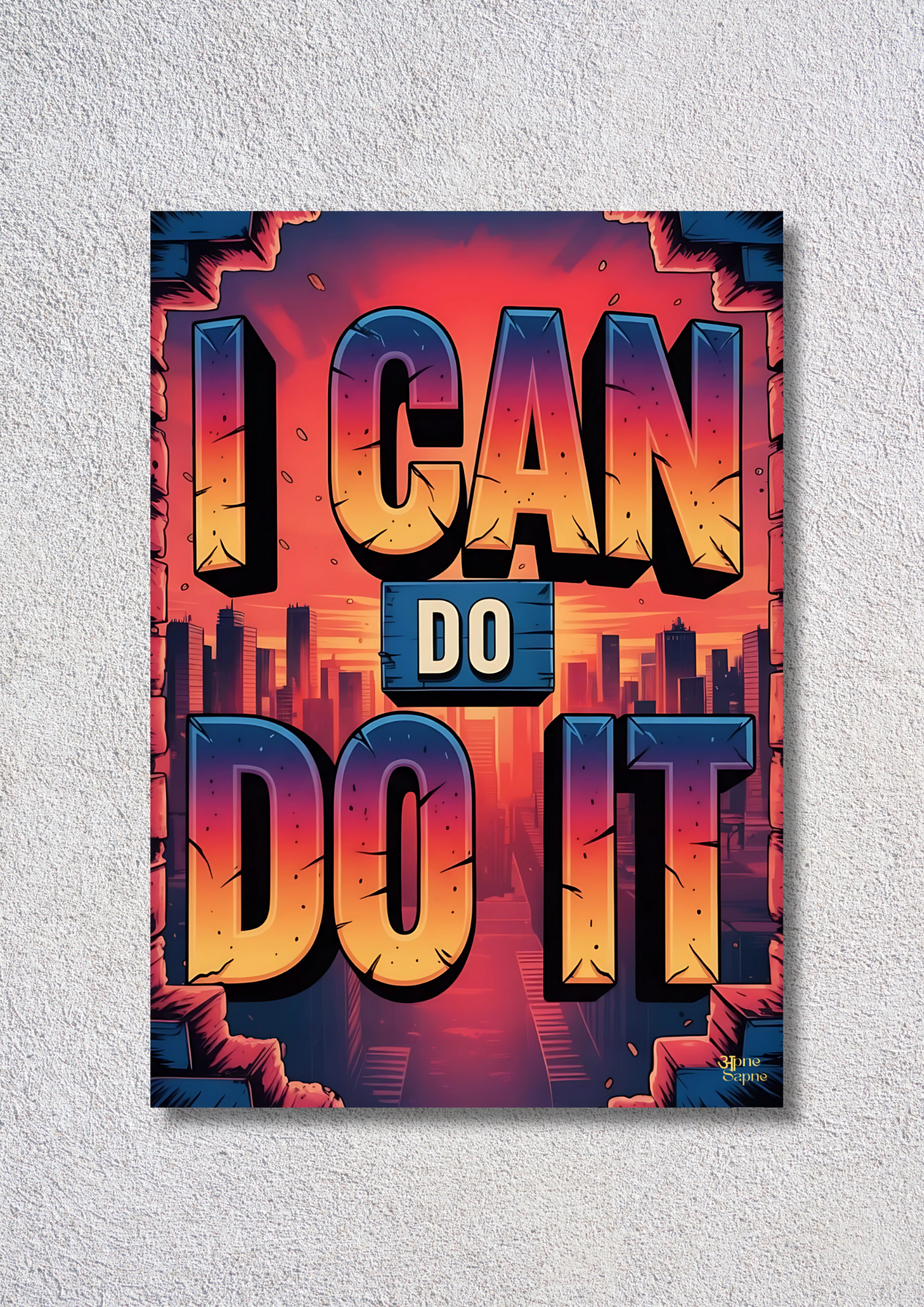 I Can Do It // poster // a4 and a3